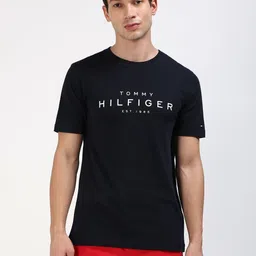 Tommy Hilfiger Men Typography Printed Round Neck Cotton T-shirt-picture-14