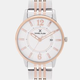 Daniel Klein Men Silver-Toned Analogue Watch DK12119-5-image-119