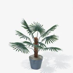 Westside Home Green Artificial Small Palm Fronds-12