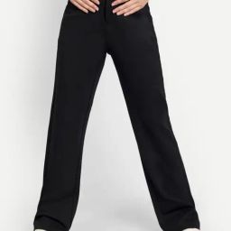 Broadstar Black High Rise Trousers-image-104