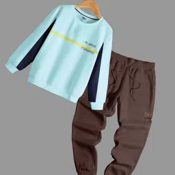 BAESD Boys Printed T-shirt With Trousers-picture-40