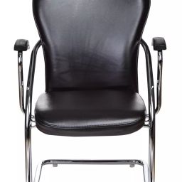 Teal Cosco Chrome Steel Visitor Chair with Arms Black-23