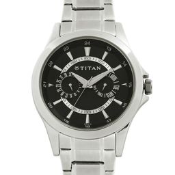 Titan Octane Men Black Analogue watch NL9323SM02-22