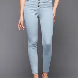 Chemistry Women Skinny Fit High-Rise Stretchable Cotton Jeans-picture-40