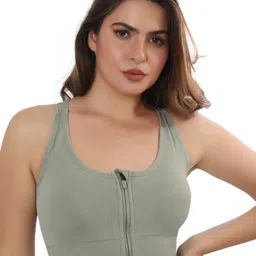 Bella Voste Full Coverage Rapid-Dry Skin-Friendly Workout Bra With All Day Comfort-36