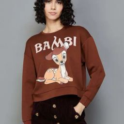 Ginger by Lifestyle Brown Printed Sweatshirt-image-29