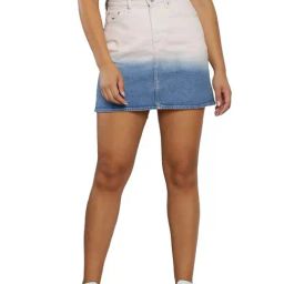 Tommy Hilfiger Denim Color Ombre Regular Fit Skirt-picture-24