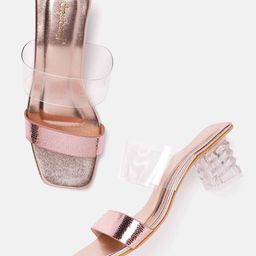 DressBerry Open Toe Block Heel image 1