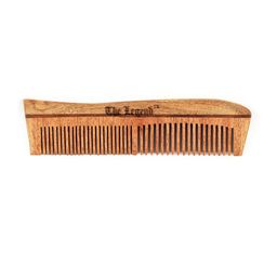The Legend Organic Neem Wood Comb with Shark Finn Style-55