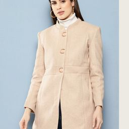Chemistry Longline Woollen Coat-12