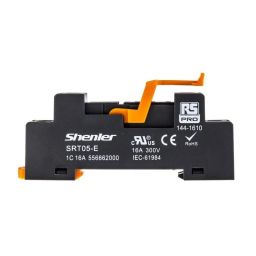 RS PRO Relay Socket DIN Rail Mount 300V Model No. 1441610-15