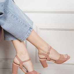 Mast & Harbour Party Block Sandals-49