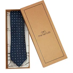 The Tie Hub Men Woven Design Broad Tie-picture-44
