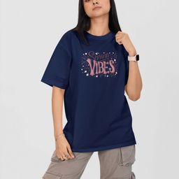 Moda Rapido Women Printed Drop-Shoulder Sleeves Applique T-shirt-image-123