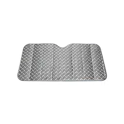 Auto Pearl Car Windshield 5 Layer Sun Shade Front Window Sun Shade Cover Blocks UV Rays Reflecting Foldable Aluminum Sun Shade ((133 x 70) c.m.) Compatible with Gloster-37