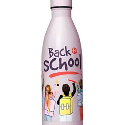 Speedex Pink Single Stainless Steel Printed Water Bottle-image-49