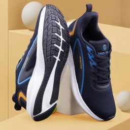 Bacca Bucci Men's ESSENTIAL Blue Running Shoes-picture-3