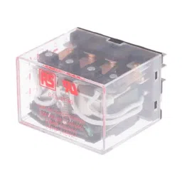 RS PRO Power Relay Plug In Mount 240 V AC Coil 12A Switching Current Model No. 6133796-15