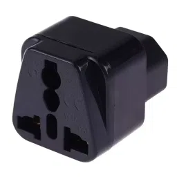 Techut C14 To Universal (2In1) Female Adapter Power Plug/Socket Worldwide Adaptor (Black)-37