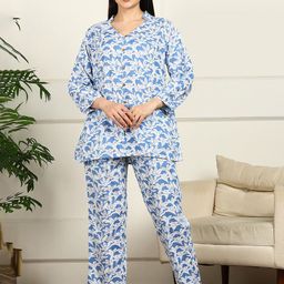 ETC Women Floral Printed Night Suit-S-picture-29