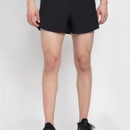 adidas Black Regular Fit Sports Shorts-image-103