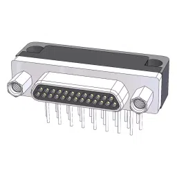 AMPHENOL CANADA Micro-D Sub Conn, R/A Rcpt, 15Pos, Th, M83513/13-B03NW-picture-14