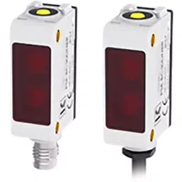 RS PRO Polarised Retro Reflection Photoelectric Sensor Block Sensor 3 m Detection Range, 2018163-3
