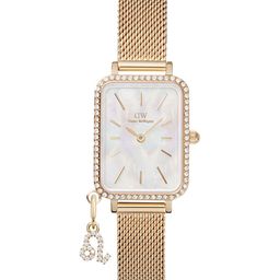 Daniel Wellington Women Mother of Pearl Dial & Steel Straps Analogue Watch DW00100749K-image-34