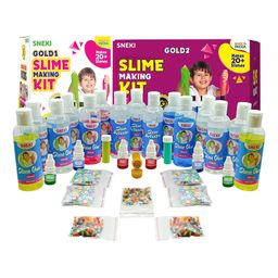 SNEKI Scented DIY Magic Toy Slime Make 60 Slime - Multicolour-12