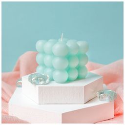 On Earth Bubble Candle Soya Wax Japanese Cherry Blossom Pack 4-15