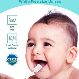 fab n funky Oral Care Disposable Mouth Swabs Free size 40 Pieces- White-picture-12