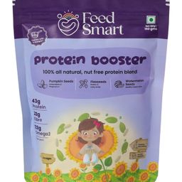 Feed Smart Power Packed Seeds - 6 Super Seeds Roasted & Powdered with Nutrients | Gut Friendly | Green Pumpkin Seeds | Watermelon Seeds | Sunflower Seeds | Flaxseeds | Pack of 1 (100 g-image-43