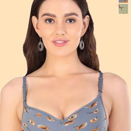 Arc de Shapes Floral Bra Full Coverage Lightly Padded-1