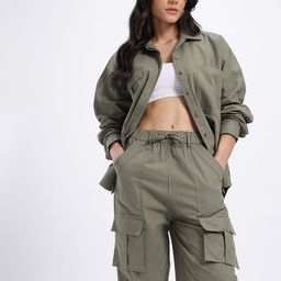 glitchez Oversize Cargo-Pocketed Co-Ords-32