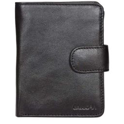 SASSORA Black Casual Leather Rfid Bi-Fold Wallet for Men-picture-15