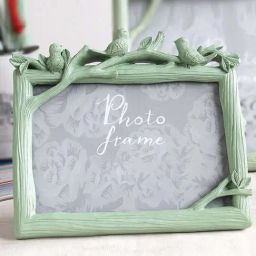 Art Street Green Engineered Wood Three Little Birds For Wedding Creative Premium Square Photo Frame-40