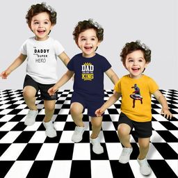 MGRS Kids-Unisex Multi Clothing Set-25