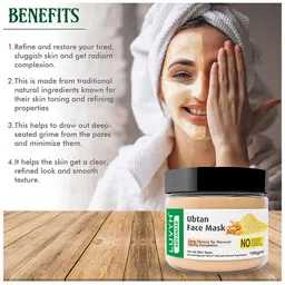 LUVYH Set of 2 Ubtan Face Mask image 4