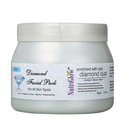 NutriGlow Diamond Facial Pack Enriched With Real Diamond Dust 500 g-58