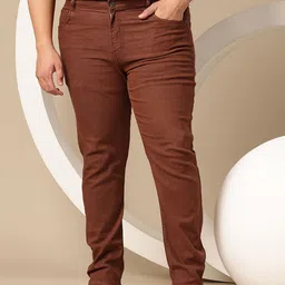 Sztori Plus Size Men Tapered Fit Stretchable Jeans-image-27