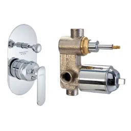 CERA Brooklyn Single Lever High Flow Concealed Diverter, F1018721 + F4030101 (Set of 2 Pcs)-16