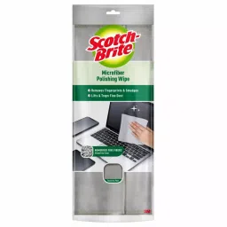 Scotch-Brite 25x25 cm Scratch Free Grey Microfiber Polishing Wipe, IA840046345-image-40