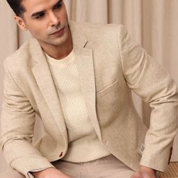 Mr Bowerbird Self Designed Single-Breasted Tailored Fit Casual Blazer-picture-53