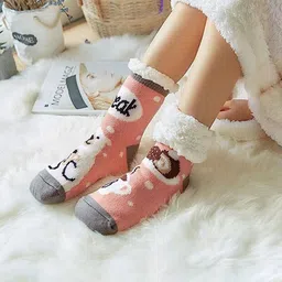 Alexvyan Patterned Calf-Length Cozy Thermal Socks-10