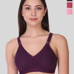 POOJA RAGENEE Pack of 3 Full Coverage Bra with All Day Comfort-13