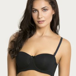 Zivame Black Solid Underwired Lightly Padded Balconette Bra ZI1134COREBLACK-18