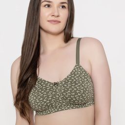 Chelvet Floral Cotton Bra Full Coverage-picture-47