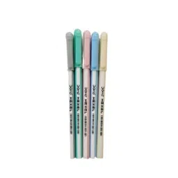 Doms Hexel 0.6 GL Blue Ball Pen (Pouch of 5 Pcs)-22