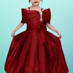 PRENA FASHION Girls Red Dresses-image-80