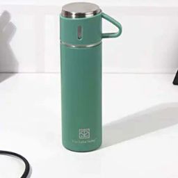 The Indus Valley Green Stainless Steel Vaccum Insulated Flask With Drinking Mug (0.5 L)-41